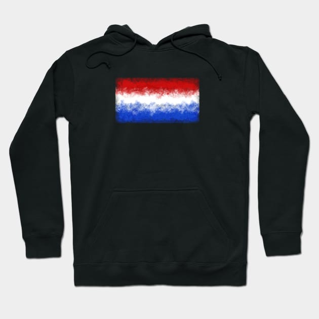 Netherlands Flag Hoodie by rachybattlebot